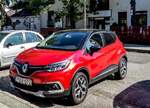 Renault Captur I facelift, aufgenommen in Pécs (HU), September, 2019