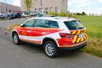 Feuerwehr Hattersheim Skoda Kodiaq KdoW am 11.06.22 in Eschborn beim der offenen Tür der Feuerwehr
