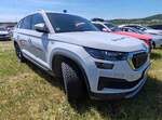 =Skoda Kodiaq des DRK SONNEBERG, gesehen auf dem Parkplatz der 2025er Rettmobil in Fulda