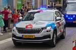 Skoda Kodiaq, der luxemburgischen Polizei nahm an der Militärparade am 23.06.2025 teil.