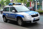 Skoda Yeti vom Ordnungsamt Fulda, gesehen in Fulda im Mai 2016