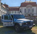 =Ineos Grenadier, gesehen bei der Oldtimerausstellung bei Schloss Fasanerie gefunden, 06-2025