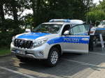 Polizei Südosthessen Toyota Geländewagen am 26.08.17 in Langen bei einer Fahrzeugschau
