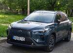 Hier ist ein Toyota Corolla Cross Facelift zu sehen.