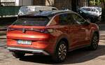 VW T-Roc Mk2 (R�ckansicht) in der Farbe  Flame Red , fotografiert in Mai, 2026.