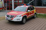 Feuerwehr Langen (Hessen) VW Tiguan KdoW (Florian Langen 1/10) am 17.02.18 bei einen Fototermin fotografiert