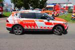 VW Tiguan KdoW stellvertretender Amtsleiter Feuerwehr Frankfurt (Florian Frankfurt 02-1) am 24.05.26 beim Tag der offenen T�r der Feuer- und Rettungswache 3 in Frankfurt Nied