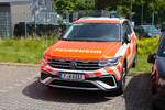 VW Tiguan KdoW stellvertretender Amtsleiter Feuerwehr Frankfurt (Florian Frankfurt 02-1) am 24.05.26 beim Tag der offenen T�r der Feuer- und Rettungswache 3 in Frankfurt Nied