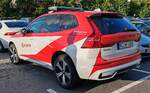 =Volvo XC 60 von EVONIK Werkfeuerwehr Darmstadt, gesehen beim Hessentag in Fulda, 06-2026