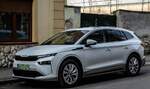 Hier ist ein Skoda Enyaq IV Facelift zu sehen.