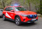 Werkfeuerwehr Daimler Truck Mercedes Benz GLC Plugin Hybrid KdoW (Florian Daimler 1/10-1) am 18.04.26 beim Blaulichttag in Henschel Museum Kassel