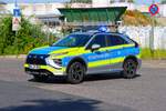 Mitsubishi Eclipse Cross FustW der Stadtpolizei Hanau am 20.06.26 in Hanau Hafen bei einer Gro��bung  