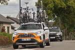 Toyota RAV-4, der Total Energie Mannschaft, aufgenommen bei der Skoda Tour de Luxembourg.