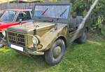 DKW Munga. Das M ehrzweck UN iversal G el�ndefahrzeug mit A llradantrieb, kurz Munga wurde von 1956 bis 1968 ungef�hr 46.750 mal gebaut. Hauptabnehmer war die Deutsche Bundeswehr, der Bundesgrenzschutz und der Katastrophenschutz. Hier wurde das viers ...
