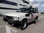 Land-Rover DISCOVERY mit angebauter Front-Seilwinde; 120509