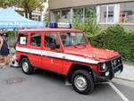 Feuerwehr Kronberg im Taunus Mercedes Benz G-Klasse KdoW am 01.09.19 beim Tag der offenen Tür