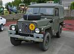 Land Rover Jeep, war beim Oldtimertreff in Wintger zusehen.