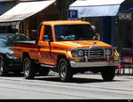 Toyota Land Cruiser in der Stadt Bern unterwegs am 17.06.2023