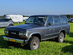 Dieser Toyota Land Cruiser stand Anfang September 2023 auf einem Parkplatz im Belgischen Kleine Brogel.
