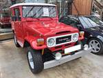 Toyota Landcruiser der Baureihe BJ40 aus dem Jahr 1980.