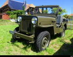 Willy Jeep ( ex Schweizer Armee) zu Besuch am Oldtimer Treffen in Lüterswil/SO am 31.08.2025
