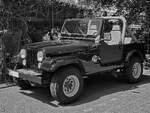Anfang August 2026 habe ich in Bochum diesen Jeep CJ-7 entdeckt.