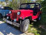 =Jeep, gesehen auf dem Ausstellungsgel�nde der Oldtimerveranstaltung in Frankenberg/Eder im Mai 2026.