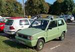 Diesen hellgrüner Fiat Panda 4x4 Mk1 habe ich in September, 2021 fotografiert. Das Auto war damals zu verkaufen.