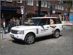 Ein Range Rover, aufgenommen am 13.06.2009 in der Dsseldorfer Innenstadt.