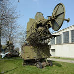Ausgediente Radartechnik war Anfang April 2014 im Polnischen Luftfahrtmuseum in Krakau zu sehen.