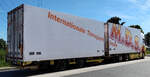 =Scania R 450-H�ngerzug von M.D.S. rastet im August 2026 an der A 7