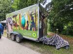 =Anh�nger als Werbetr�ger f�r den Nationalpark KELLERWALD, gesehen auf dem Ausstellungsgel�nde beim Hessentag in Fulda, 06-2026