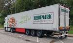 =MB Actros der Firma HEIDEMARK rastet im September 2025 an der A 7