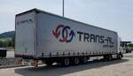 =Scania R500-Sattelzug von TRANS-AL rastet an der A 7, 06-2021