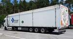=Scania Streamline der Spedition JANMAR aus Polen rastet im Juli 2022 an der A 9