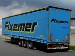 FIXEMER Nr.60011 Schmitz Sattelauflieger abgestellt in Herne 15/05/2012 (Heckansicht)