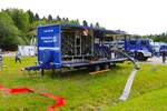 Gro�er Pumpenanh�nger des THW am 06.06.26 beim Tag der Bundeswehr in Kastellaun 