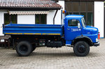 Mercedes 1113 Bj. 1975 Rundhauber Kipper des THW Regen 24.05.2016