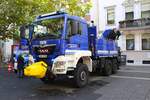THW Offenbach MAN TGS LKW-Kran (Heros Offenbach 36/46) am 28.09.24 in Offenbach Innenstadt
