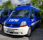 =Renault Master als MTW des THW-Ortsverbandes EISENACH steht auf dem Parkplatzgelände der RettMobil 2022 in Fulda, 05-2022