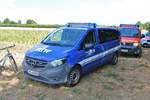 THW Ortsverband Bad Homburg Mercedes Benz Vito am 05.08.18 beim Tag der Offenen Tür der Feuerwehr Hofheim am Taunus zur 150 Jahre Feier