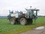 Br�utigam Hydrotrac 120-40 als selbstfahrende Feldspritze auf einem Feld in der N�he der BAB Ausfahrt Waltershausen am 17.10.2009 