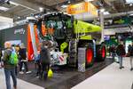 Claas Xerion Saddle Trac Gülleselbstfahrer am 15.11.25 auf der Agritechnica in Hannover Messe