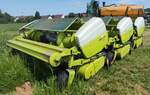 =Claas 300 Pick Up`s f�r Jaguar-H�cksler, gesehen beim Firmengeburtstag:  66 Jahre Lohnunternehmen HERRLICH  aus Langenbieber, 06-2026