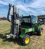 =John Deere Gator 855 D mit Entnahmeger�t f�r Bodenproben, ausgestellt beim Firmengeburtstag:  66 Jahre Lohnunternehmen HERRLICH  aus Langenbieber, 06-2026