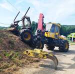 =Welte-Holzr�cker W 210, 210 PS, 6057 ccm, gesehen beim Firmengeburtstag: '66 Jahre Lohnunternehmen HERRLICH' aus Langenbieber, 06-2026