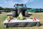 =Fendt Vario 9XX mit Claas-M�hwerkskombination, gesehen beim Firmengeburtstag:  66 Jahre Lohnunternehmen HERRLICH  aus Langenbieber, 06-2026