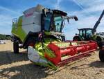 =Claas Evion 450, gesehen bei der Oldtimerausstellung der OLDTIMERFREUNDE OHMTAL in Dannenrod, 09-2025