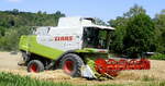 Claas Lexion 550, M�hdrescher bei der Getreideernte im Breisgau, Juli 2026