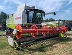 =Claas Lexion 660, gesehen beim Firmengeburtstag: '66 Jahre Lohnunternehmen HERRLICH' aus Langenbieber, 06-2026